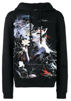 FesFas Japanese tattoos-print Hoodie Set | Black