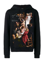 FesFas godfall-print Hoodie | Black