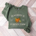 Hagrid's Pumpkin Patch Sweatshirt, Fall Sweatshirt, Halloween Sweatshirt, Book Lover Gifts, Thanksgiving 2024 Menswear...