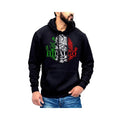 Hidalgo Mexico Eagle Emblem Hoodie Sweatshirt Breathable Fabric Menswear T-Shirts | GrindPrints.com