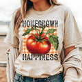 Homegrown Happiness Tomato DTF Transfers - THIS IS NOT A SHIRT Hoodie, Sweatshirt | GrindPrints.com