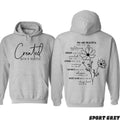 Created With A Purpose 2 Sided T-shirt/Hoodie Vintage Style Unisex T-shirt/Hoodie, Vintage for Men and Women, Unisex...