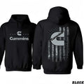 JH Design Mens Cummins Diesel Pullover Hoodie/T-Shirts America Graphic Hoodie/T-Shirts Vintage Style Unisex...