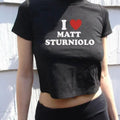 I Heart Matt Sturniolo | Sturniolo Triplets |  I heart | I love | YouTube YouTuber T-Shirt,  I Love Top Tee Shirt, Trendy...