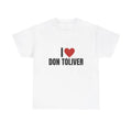I Love Don Toliver Heavy T-Shirt, Graphic T-Shirt, Unisex, Rap, Gift, Graphic, Music T Shirt, Gift For Him, Gift For Her,...