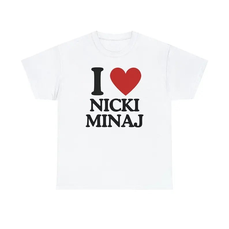 I Love Nicki Minaj Him Her I Lover Shirt I Heat Shirt Rapper Shirt T-Shirts, Hoodie, Sweatshirt