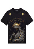 FesFas death-print T-shirt | Black