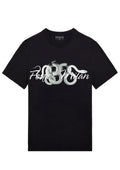 FesFas snake-print T-shirt | Black