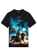FesFas anubis-print T-shirt | Black | Men