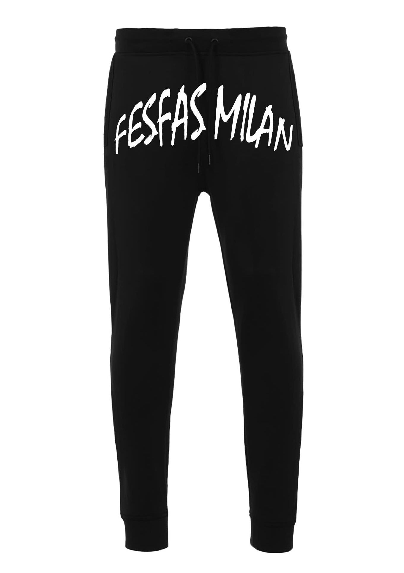 FesFas Drawstring Joggers | Black