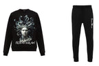 FesFas Medusa-print Sweatshirt Set | Black