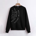 FesFas graphic FesFas-print Sweatshirt | Black