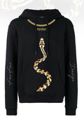FesFas snake-print Hoodie | Black