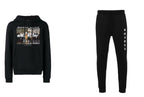 FesFas Famous painter-print Hoodie Set | Black