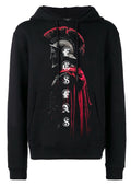 FesFas Combatant-print Hoodie Set | Black