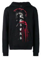 FesFas Combatant-print Hoodie Set | Black
