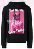 FesFas Panther-print Hoodie Set | Black