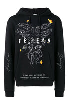 FesFas Venom-print Hoodie | Black
