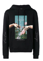 FesFas flower-print Hoodie | Black
