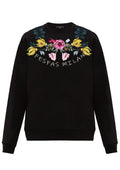 FesFas Flower-print Sweatshirt | Black