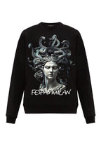 FesFas Medusa-print Sweatshirt Set | Black