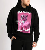 FesFas Panther-print Hoodie Set | Black