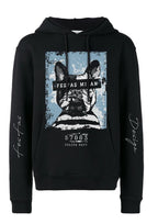 FesFas Puppy-print Hoodie | Black