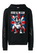 FesFas Bulldog-print Hoodie | Black