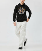 FesFas bear-print Hoodie | Black