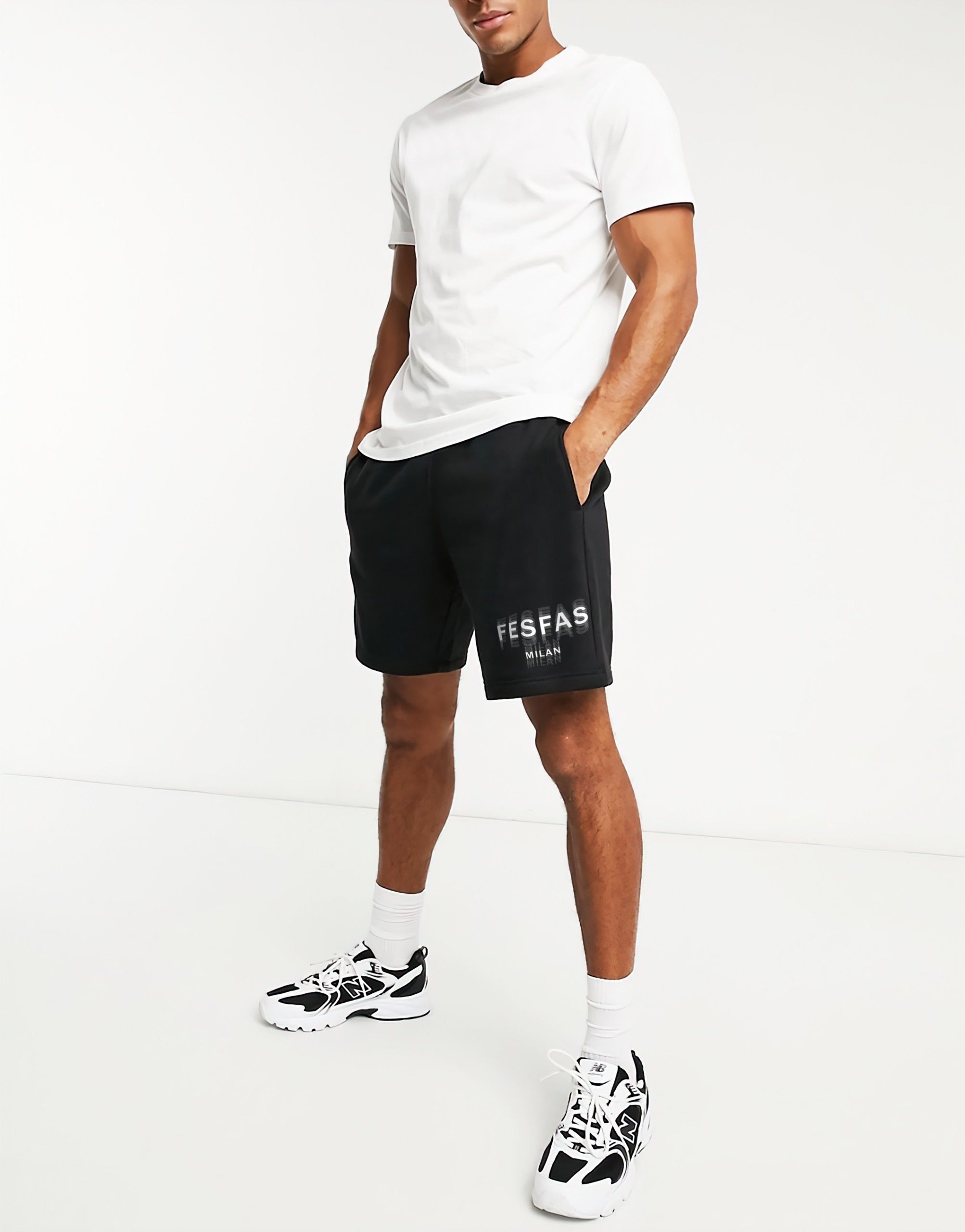 FesFas Drawstring Shorts | Black