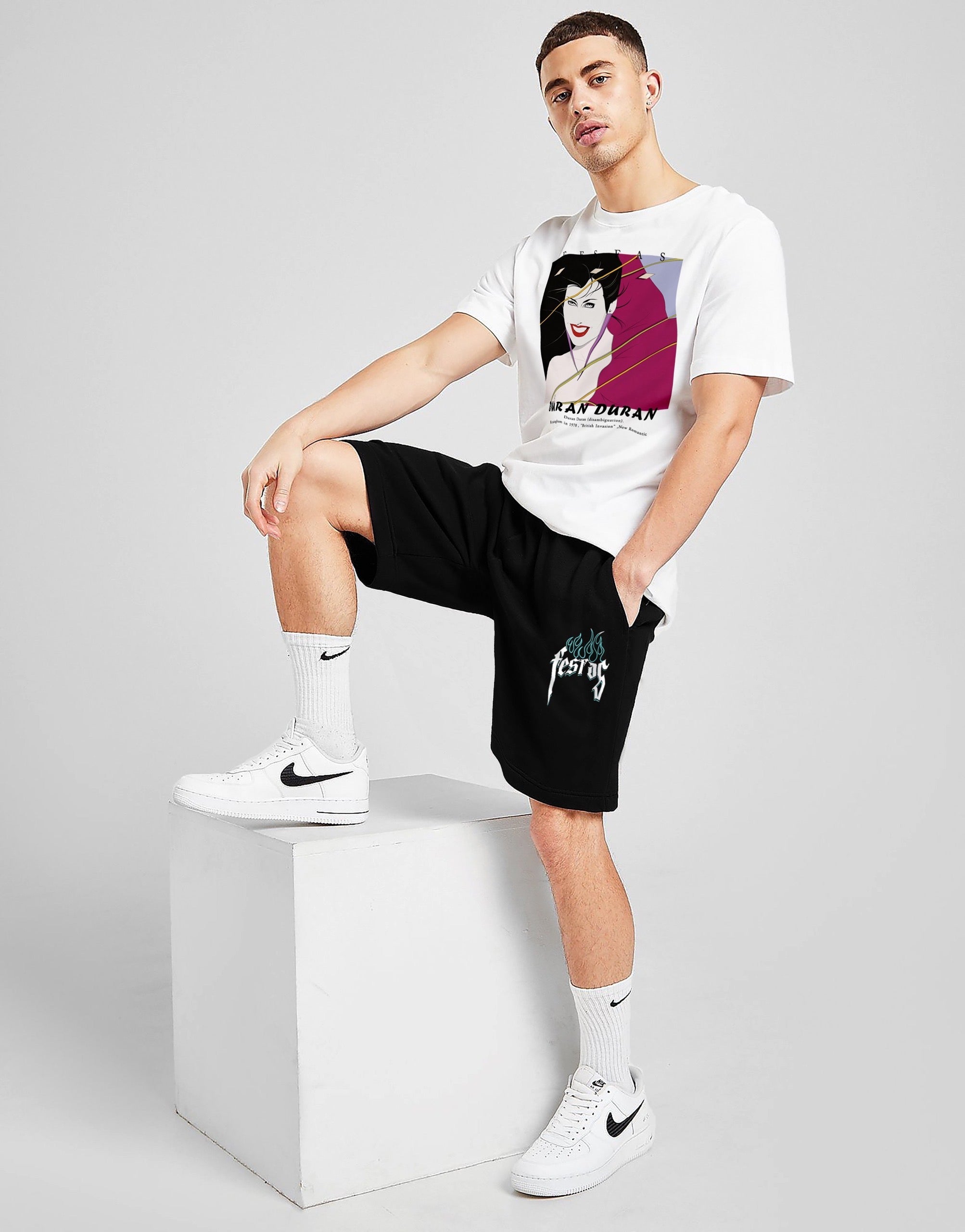 FesFas Drawstring Shorts | Black