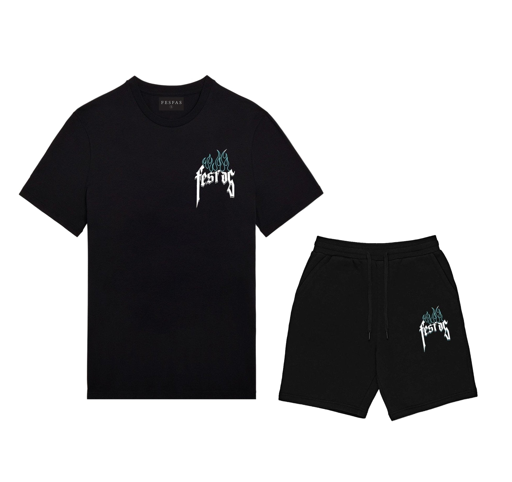 FesFas Drawstring Shorts | Black