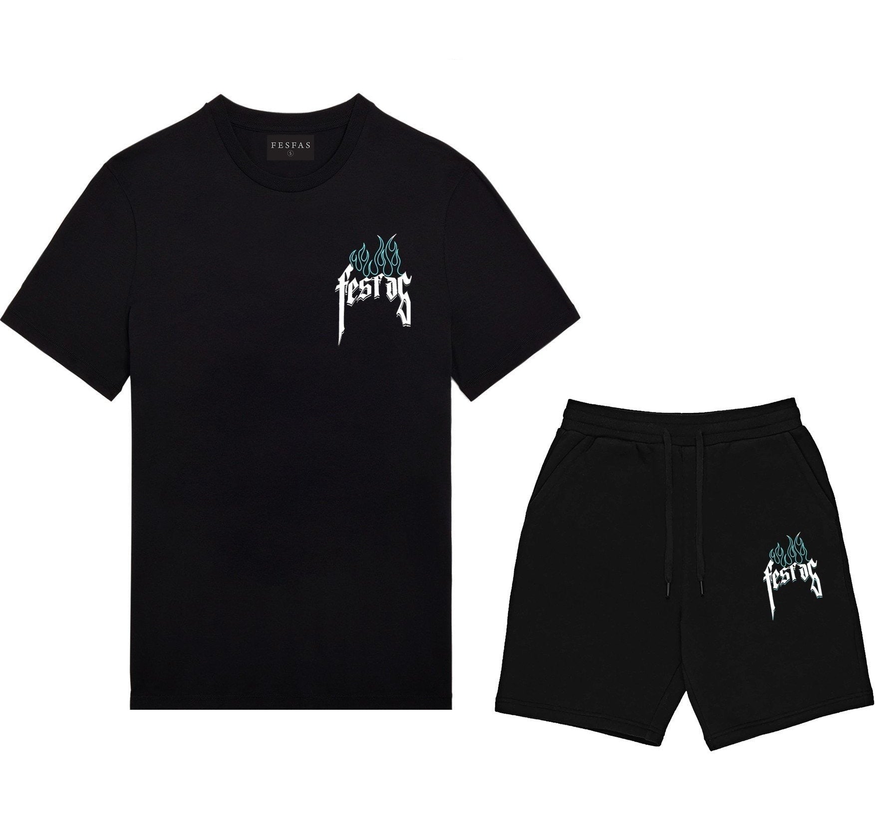 FesFas Snake-print T-shirt | Black