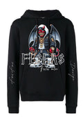 FesFas monster-print Hoodie | Black | Unisex