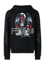 FesFas monster-print Hoodie | Black | Unisex