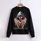 FesFas Venom-print Sweatshirt | Black