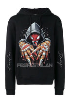FesFas venom-print Hoodie | Black