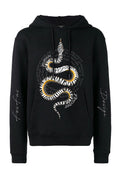 FesFas snake-print Hoodie | Black