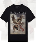 FesFas Horse-print T-shirt | Black