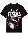 FesFas Ferocious-print T-shirt | Black