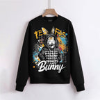 FesFas Bunny-print Sweatshirt | Black