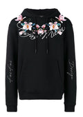 FesFas flower-print Hoodie | Black