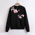 FesFas Flower-print Sweatshirt | Black