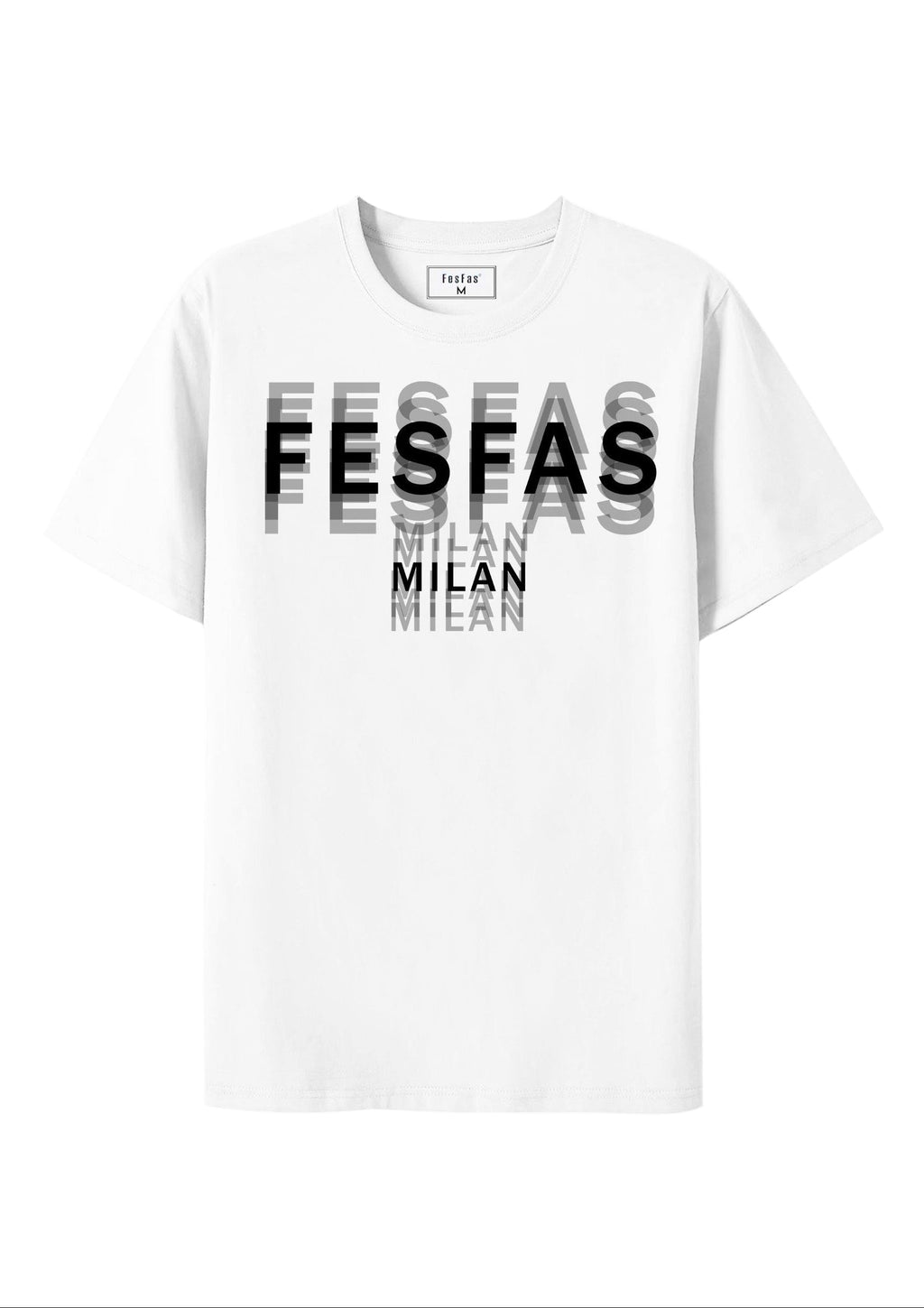 FesFas graphic-print T-shirt | White | Men