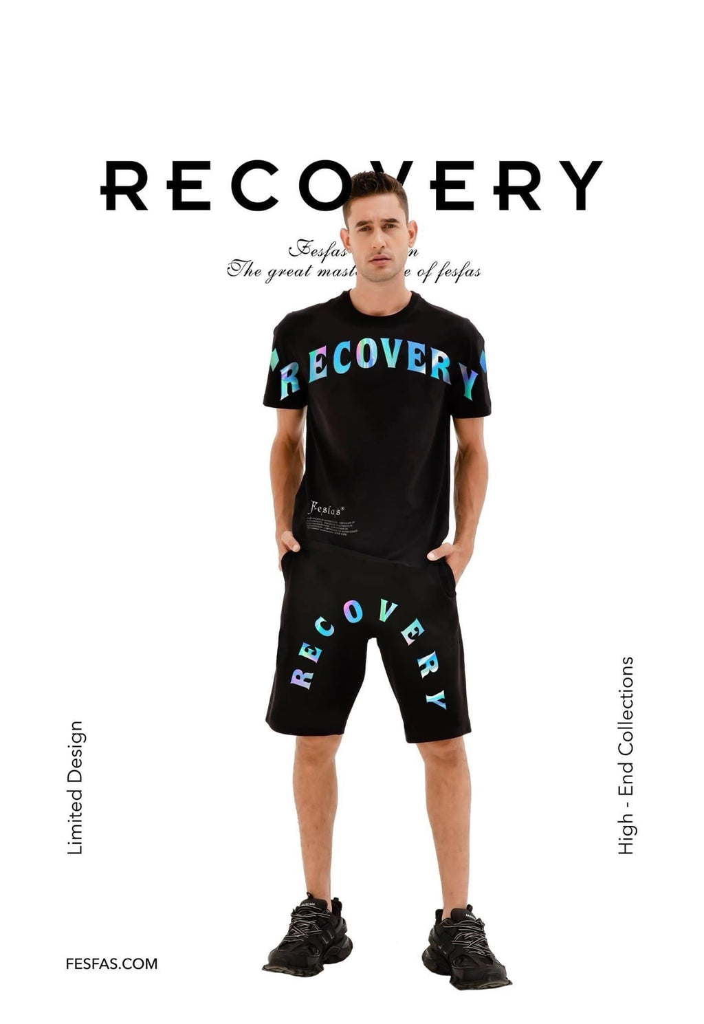 FesFas Drawstring Shorts | Black