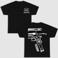 IN GLOCK WE TRUST DOUBLE SIDE SHIRT WITH PERFECTION Menswear Top New Design Hoodie, Sweatshirt | GrindPrints.com