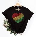 Juneteenth Heart Shirt,Juneteenth shirt women,Black Culture, Black History,Black Lives Matter Tee,Melanin T-Shirt,Black...