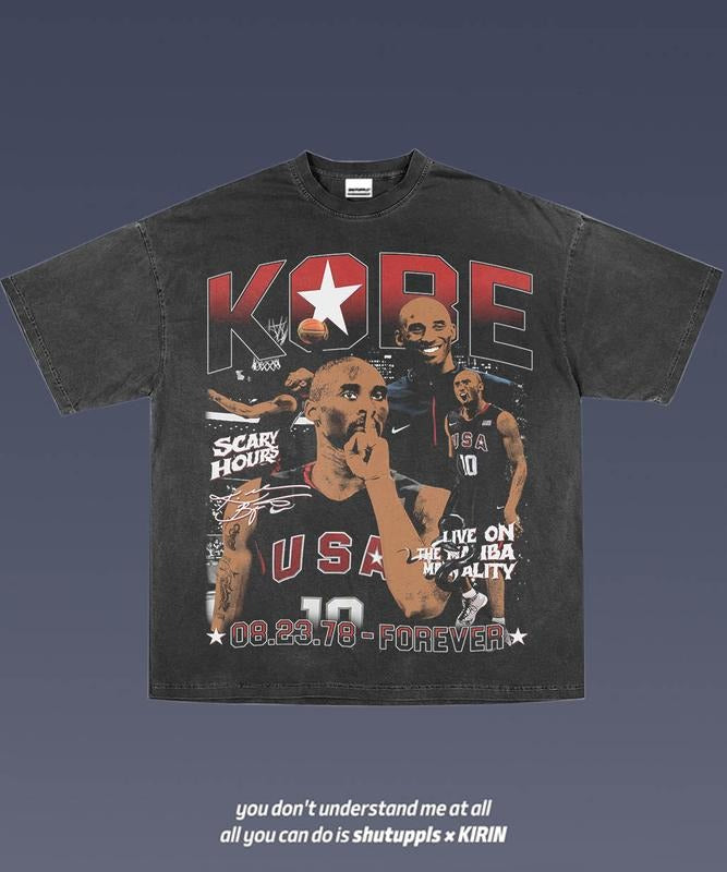 KOBE 4.44 Tee - Graphic T-shirt Sweatshirt Hoodie - Gift For Fan - Men's Casual T-shirt - Unisex | GrindPrints.com