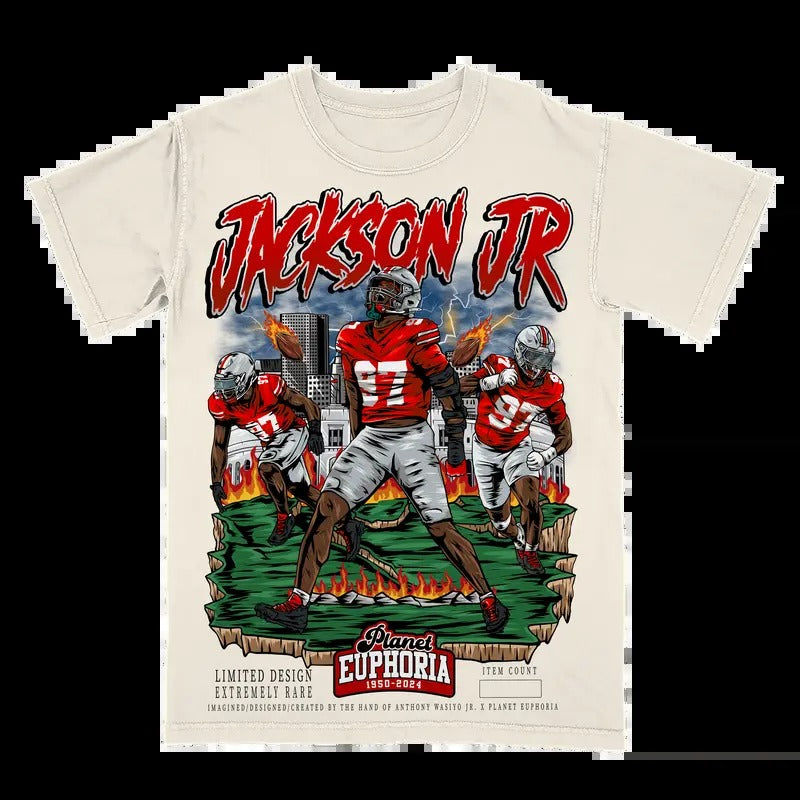 Kenyatta Jackson Jr. Tee - Soft and Comfortable Shirt - Unisex - Graphic T-Shirt Hoodie, Sweatshirt | GrindPrints.com