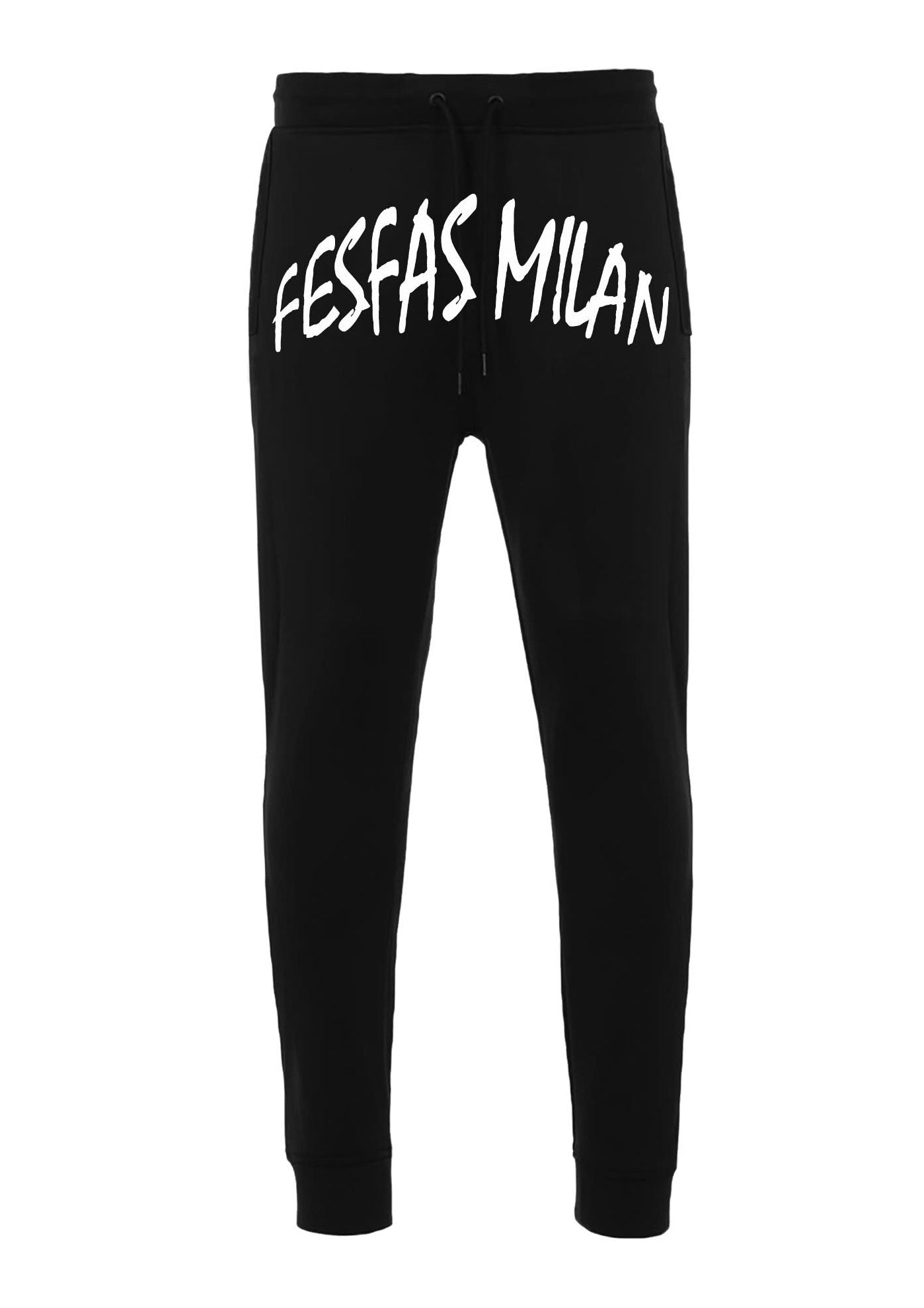 FesFas Angels-print Sweatshirt Set | Black